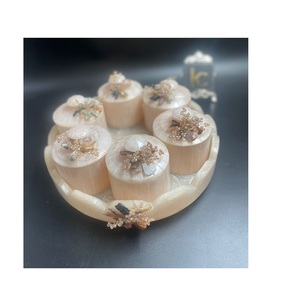 Bocaux à fruits secs en résine faits à la main, durables, écologiques, taille personnalisée, de haute qualité, avec couvercles à clipser, best-sellers - Product Image 1