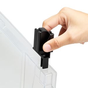 Set di 6 Contenitori Impilabili in Plastica 14,8 X 8,5 X 7,1 Pollici per Organizzazione e Stoccaggio nell'Armadio - Product Image 5