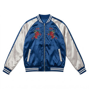 Custom Oversized <b>Long</b> Bomber <b>Jacket</b> Japanese Retro Patchwork PU Streetwear Breathable <b>Waterproof</b> Windproof Hooded Front - Product Image 1