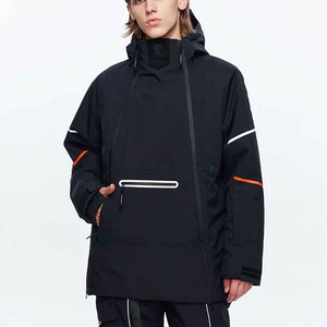 Veste de ski/snowboard imperméable pour homme, fermeture éclair, écologique, coupe-vent, respirante, à capuche, pour l'extérieur - Product Image 3