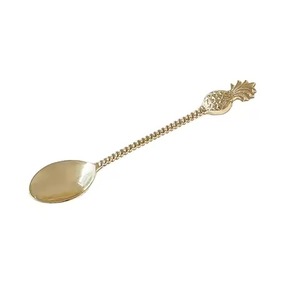 <b>High</b> Quality Metal Coffee Tea Spoon Stainless Steel Sugar Spoon Dessert Spoon <b>Kitchen</b> Dining <b>Table</b> Cutlery - Product Image 2