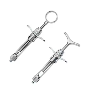 Seringues d'anesthésie auto-aspirantes dentaires Azicon en acier inoxydable, réutilisables et autoclavables - Product Image 6