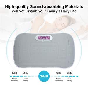 Piattaforma Vibrante Unisex Grigia 034 per Tutto il Corpo, Macchina per Fitness Pazzesco, Massaggio a 10 Frequenze, Brucia Grassi e Dimagrante - Product Image 6