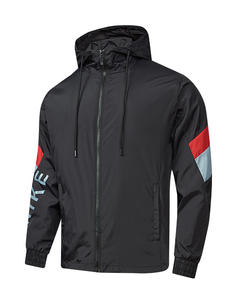 Chaqueta Cortavientos para Hombre 2026, Chaqueta de Transición Impermeable, Resistente a la Intemperie y Transpirable, Chaqueta Deportiva con Capucha de Tejido Nik - Product Image 1