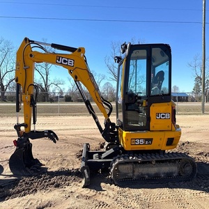 Mini-excavatrice compacte JCB 35Z 1 d'occasion de haute qualité, performances robustes, moteur Camc, système Hydac, godet sur roues - Product Image 6