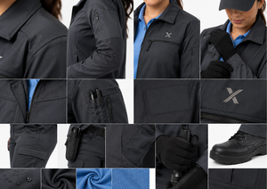 Uniformes de Aerolínea Personalizados de Manga Larga para Pilotos y Tripulación de Cabina | Uniforme de Aviación OEM ODM | Uniforme de Técnica de Mantenimiento de Aeronaves para Mujeres - Product Image 5