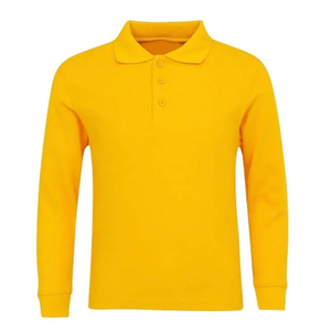 เสื้อโปโลผู้ชายลำลอง ขายดี ดีไซน์ใหม่ รับทำโลโก้ สีพื้น ระบายอากาศได้ดี คุณภาพสูง ผ้าฝ้าย 100% - Product Image 1