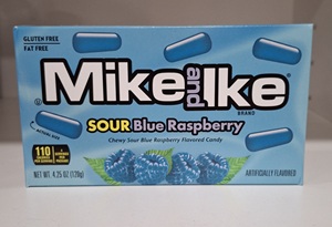 Hot Selling Sour Blue Raspberry Mike and Ike <b>Candy</b> Theater Size 120g 4.25oz 12Boxes Case Soft Chewy Sweet Sour <b>Candy</b> Bulk Supply - Product Image 4