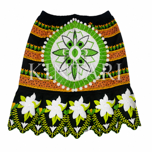 Jupe brodée personnalisée style Hawaï pour femme, motif floral tropical, tenue de plage Aloha, jupe d'été pour les vacances, vente en gros, fabricant OEM - Product Image 2