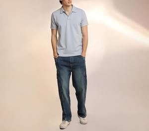 เสื้อยืดลำลองผู้ชายแฟชั่นฤดูร้อนสไตล์สตรีทแวร์ ดีไซน์พร้อมส่งออก - Product Image 6