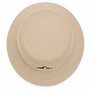 Sombrero de Pescador Unisex con Logotipo Bordado Personalizado, de Algodón Premium Transpirable, con Ala Ancha, Protección Solar, para Verano, Playa y Viajes - Product Image 3