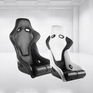 Silla Gaming de Alta Resistencia Apex de Fibra de Carbono y Cuero PU, Reclinable Ajustable, Asiento de Carreras para PC con Soporte para Cabeza, Mueble de Escritorio - Product Image 6
