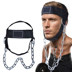 Conception légère, harnais de tête réglable en néoprène de haute qualité, antidérapant, personnalisable, protection professionnelle pour le fitness - Product Image 2