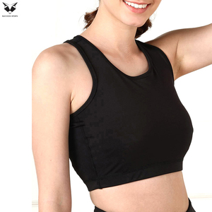 Sujetador Deportivo de Compresión para Mujer, Color Negro, Último Modelo, Ropa Deportiva para Exteriores, Alta Calidad, Estampado, Tela Suave, Diseño Moderno - Product Image 6