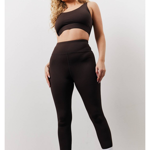 Conjunto Deportivo de 2 Piezas para Mujer, Ropa de Yoga y Fitness, Leggings de Cintura Alta con Control de Abdomen y Elasticidad en 4 Direcciones - Product Image 6