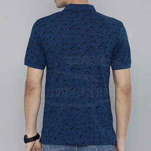 Polo imprimé de qualité supérieure pour homme, coupe régulière, respirant, grande taille, style décontracté - Product Image 2