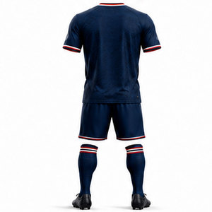 Maillot et short de football Elite conçus pour un confort maximal, technologie de séchage rapide et numéros de joueur personnalisés - Product Image 2