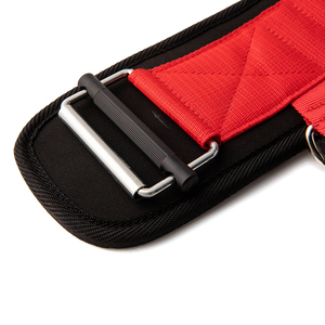 Cinturón de Gimnasio para Levantamiento de Pesas con Cadena, de Cuero Vacuno, Ajustable, Resistente, Hecho en Pakistán - Product Image 4