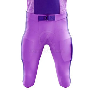 Tenue de football américain pour jeunes avec un matériau en polyester doux, léger et respirant pour les entraînements et les matchs - Product Image 4