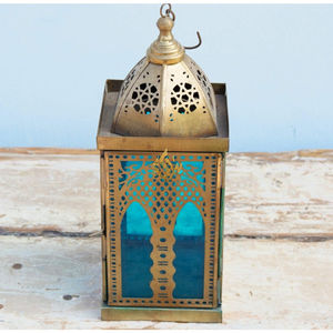 Lanterne artisanale de style arabe en acier inoxydable avec verre et poignée métallique, nouveau porte-bougie et pot pour mariage au prix le plus bas - Product Image 5