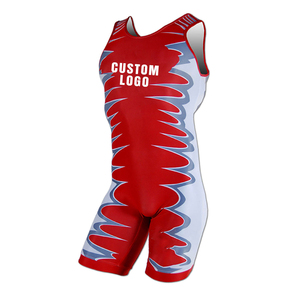 Professional Wrestling <b>Singlets</b> Custom Printed Athletic Competition Uniform <b>for</b> Teams and Clubs - Product Image 1