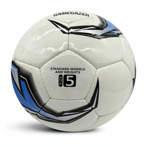 Balón de Fútbol GAMEGAZER GMR-1018 Cosido a Mano, Tamaño Personalizable 5, Peso 410-450G, Circunferencia 685-695MM, PU de Cuatro Capas, Promocional - Product Image 4