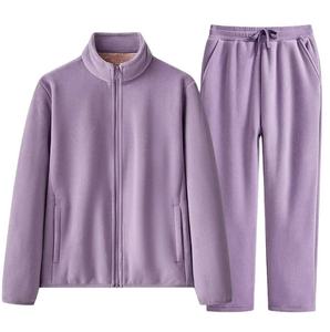 Sudadera con Capucha para Mujer, Informal, Otoño Invierno, Forro Polar, Cómoda, Gruesa, Uso Diario, Diseño Sólido, Temperatura Constante - Product Image 2