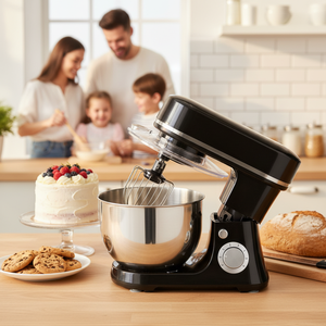 Batidora Eléctrica de Masa YIDA MHMF con Tazón de Acero Inoxidable, Capacidad de 4L/5L, Clase A+++ de Eficiencia Energética, Batidora de Pedestal Doméstica - Product Image 1