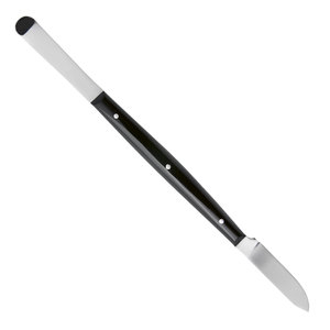 Couteau à cire, manche en plastique noir, grand modèle, 180 mm, instrument dentaire double-embout pour sculpture de cire en laboratoire dentaire - Product Image 4