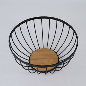 Modern Rectangle Iron Storage <b>Basket</b> with Handle for <b>Kitchen</b> and Garage Use - Product Image 5