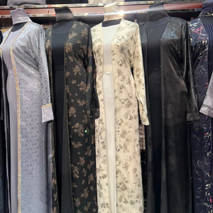 Vêtements islamiques traditionnels magnifiques en gros de Dubaï pour femmes, Abaya d'Arabie Saoudite, Abaya de Dubaï, Vêtements musulmans, Vêtements du Golfe - Product Image 4