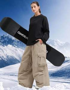 Pantalones de nieve para invierno, económicos, impermeables, con aislamiento, para esquí, para hombre y mujer, con logo personalizado, pantalones de snowboard en venta - Product Image 4