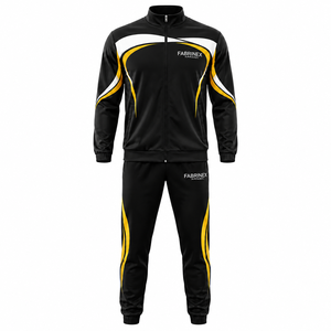 Wholesale Custom <b>Men</b> Tracksuit Jogging Sweatsuit Casual <b>Pullover</b> HHoodies Breathable Tracksuit Made in Pakistan - Product Image 2