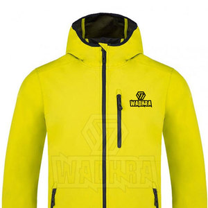 เสื้อแจ็คเก็ตซอฟต์เชลล์กันหนาวแบบอุ่นสบาย สกรีนโลโก้ได้ เสื้อแจ็คเก็ตซอฟต์เชลล์ผู้ชายขายดีที่สุด - Product Image 3