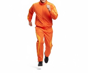 Custom Men's Vintage <b>90s</b> Color Block Plus Size Lightweight Winter Casual 2-in-1 Cotton Shell <b>Tracksuit</b> Set - Product Image 5