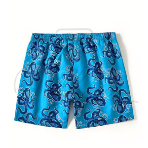 Nouveaux shorts d'été pour hommes 2026 à sublimation, séchage rapide, pour la plage et la natation, décontractés, avec logo personnalisé - Product Image 2