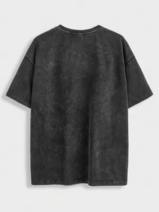 เสื้อยืดคอกลมผู้ชาย A3995 แบบพื้นฐาน สกรีนลายด้วยความร้อน เป็นมิตรต่อสิ่งแวดล้อม สีพื้น ไม่มีแบรนด์ เนื้อผ้านุ่ม สีเรียบ - Product Image 2