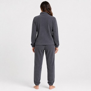 New Arrival Women's Fleece <b>Tracksuit</b> Premium Cotton Blend Hoodie and Pants Set Durable <b>Stitching</b> High Quality Women <b>Tracksuit</b> - Product Image 6