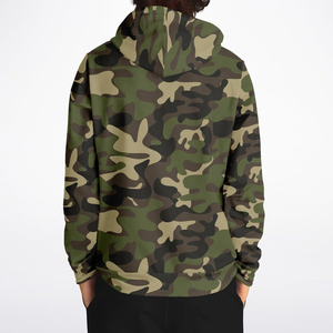 Streetwear Custom <b>Camo</b> Hoodie Vintage Camouflage Printing Heavyweight 100% Cotton Fabric <b>Men's</b> <b>Hoodies</b> & Sweatshirts - Product Image 2
