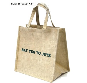 Shopping <b>Bag</b> Customized Reusable Environmental Protection Linen Large Printing Process Handbag Shopping Jute <b>Bags</b> for <b>Gifts</b> - Product Image 1