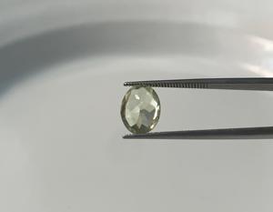 Aguamarina Amarilla Natural, Gema Suelta, Corte Oval Facetado, 11x8x5 mm, 2 CTS, Excelente para Creación de Joyería, Color Rajastha - Product Image 4