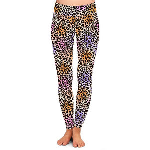 Leggings de Yoga Personalizados para Mujer, Sólidos, Elásticos en Cuatro Direcciones, Impermeables, Ecológicos, Antibacterianos, de Secado Rápido, Pantalones de Fitness OEM - Product Image 6