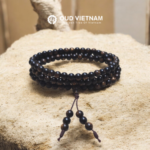 Premium Vietnam Oud Agarwood 108 Bead <b>Bracelet</b> 8mm - Product Image 5