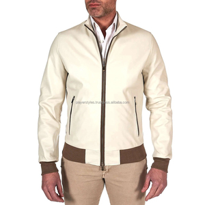 Premium Biker <b>Leather</b> <b>Jacket</b> For <b>Men</b> Vintage Motorcycle Rider Fashion Wear Genuine <b>Leather</b> OEM Factory Price Manufacturer - Product Image 1