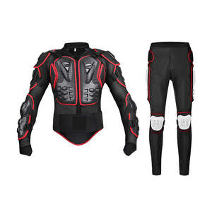 Nuevo Traje de Motocicleta Color Negro para Motocross y Todoterreno con Protectores - Product Image 3