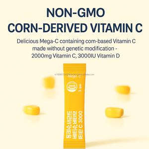 Vitamina C 2000 Vitamina D 3000 Suplemento diario en Barra de polvo 60 sobres OEM Corea - Product Image 3