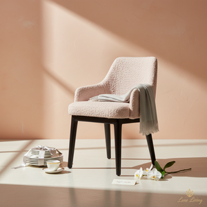 Coussin de chaise de salle à manger en rotin tressé à la main, revêtement en microfibre, support ergonomique haut dossier, design côtier, aspect antique pour - Product Image 1
