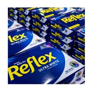 กระดาษถ่ายเอกสาร Reflex A4 แท้ 100% ราคาถูก 80 แกรม ขายดีที่สุด 500 แผ่น/รีม 5 รีม/กล่อง จากประเทศไทย - Product Image 1