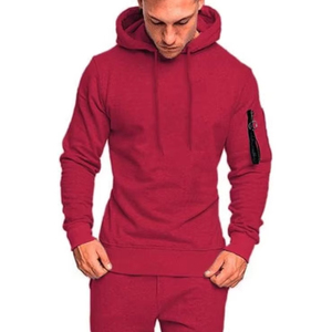 ชุดวอร์มขนแกะสำหรับผู้ชายคุณภาพสูงจากโรงงานชุดวอร์มผ้าฟลีซปรับแต่งโลโก้ได้ไซส์ใหญ่ระบายอากาศสร้างไอเดียของคุณเอง! - Product Image 1