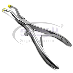 Dental Crown Remover Pliers Orthodontic Stainless Steel Forceps Rubber Tipped By <b>Blush</b> Surgical - Product Image 1